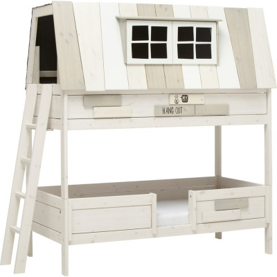 Lifetime Abenteuerbett Hangout mit 2x Rollboden whitewash