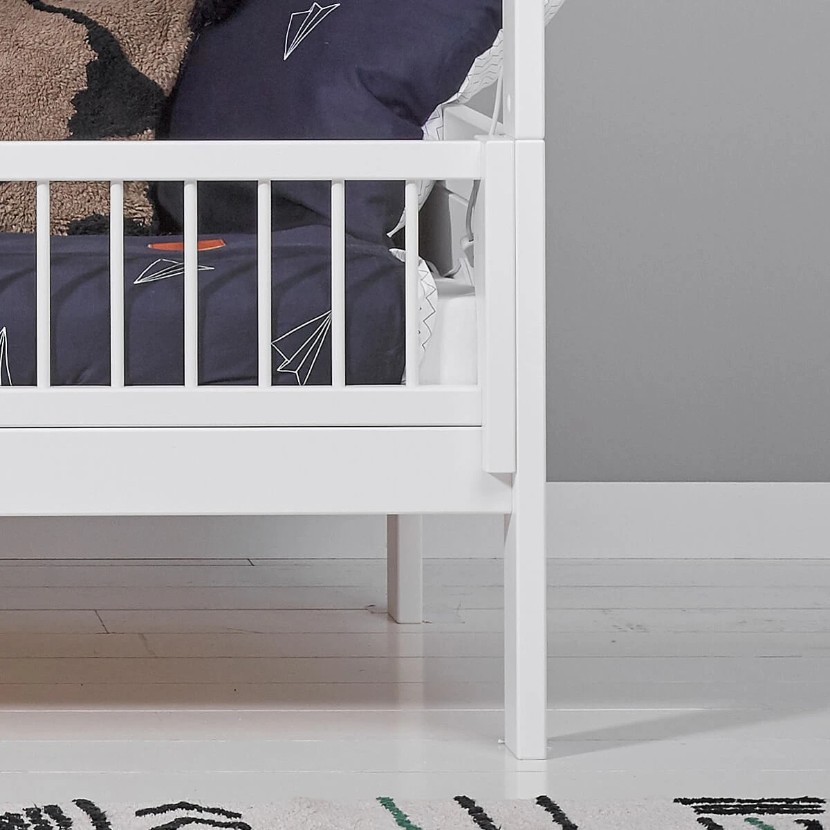 Lifetime 2 en 1 lit Beachhouse V2 avec cadre à lattes de luxe blanc