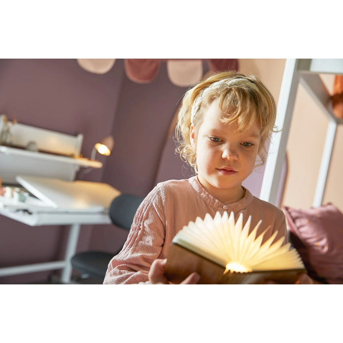 Lifetime Kojenbett Sunset Dreams 90 x 200 cm mit grosser Bettkasten und Deluxe Lattenrost weiss