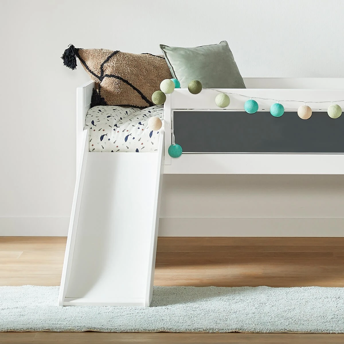 Lifetime Kojenbett Climb & Slide Kombi 1 mit Deluxe Lattenrost weiss