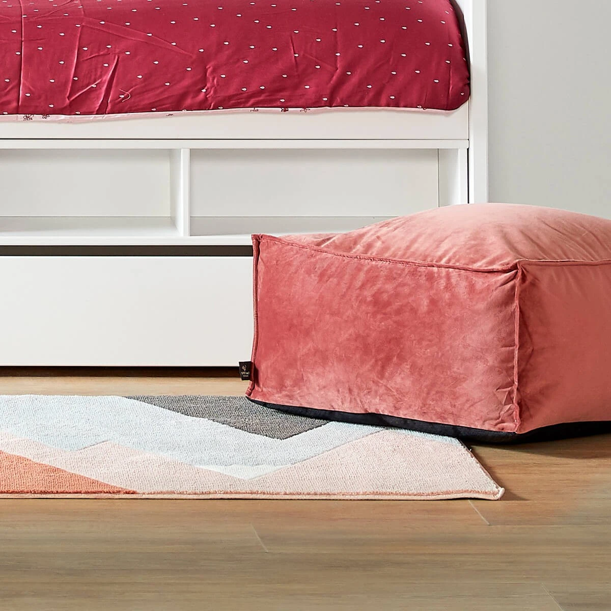 copy of Letto a castello Lifetime con modulo contenitore + scatola letto Deluxe telaio a doghe bianco