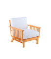 Unopiù Chelsea armchair in teak