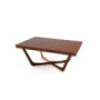 Unopiù C'est la vie Extendable Mahogany Table - Luxury Outdoor