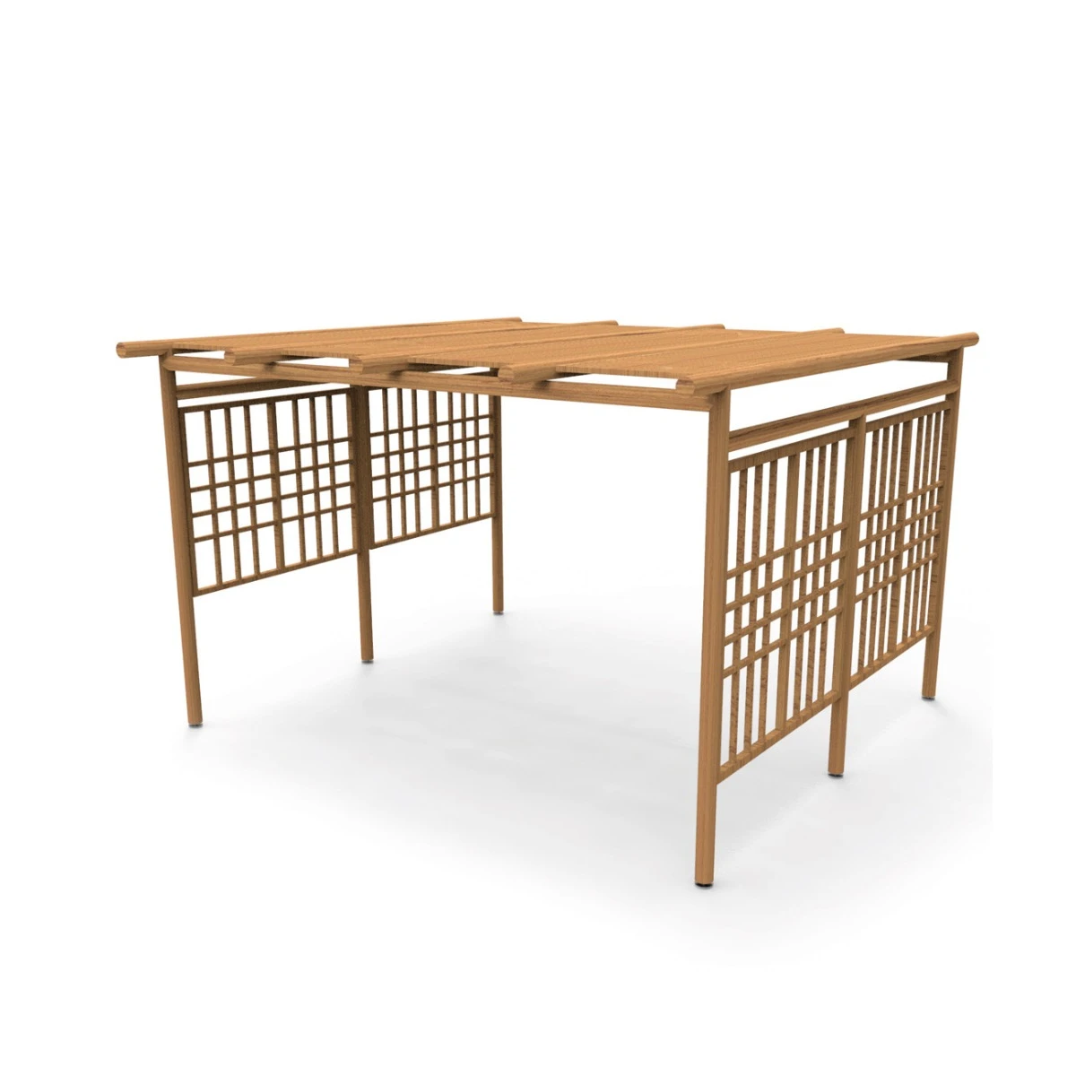 slat roofing for pergola Ref. PESAUT44