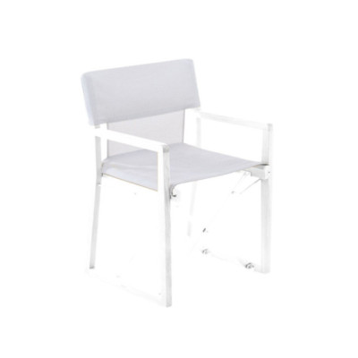 Toile blanc chanvre pour fauteuil Cosette (60% polyvinyle - 40% polyester)