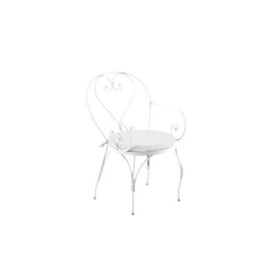 Coussins Aurora Unopiù déhoussables - Tissu Acrylique Latte