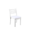 Seat cushion Chelsea Unopiù in 100% acrylic fabric in Latte colour