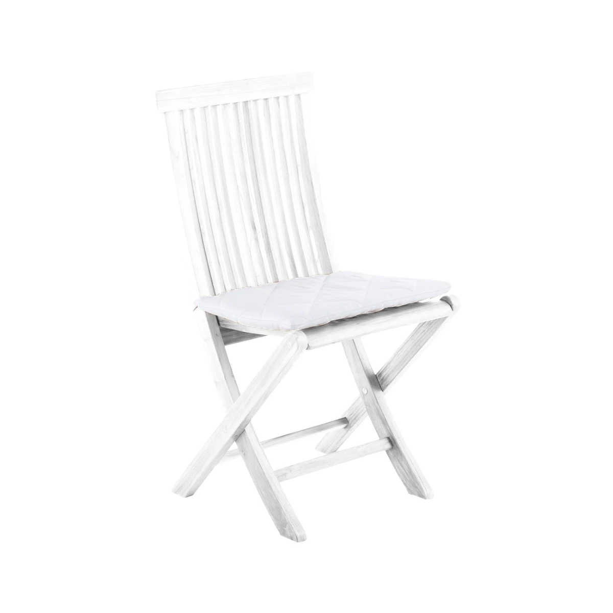 Cushion for Unopiù Folding Chair William - Removable 100% Acrylic Latte