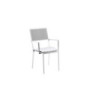 Unopiù Garden Furniture – Seat cushion in 100% acrylic fabric in Latte colour