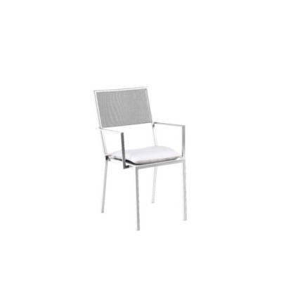 Unopiù Garden Furniture – Seat cushion in 100% acrylic fabric in Latte colour
