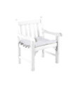 Cushion Chelsea in 100% acrylic fabric Latte colour