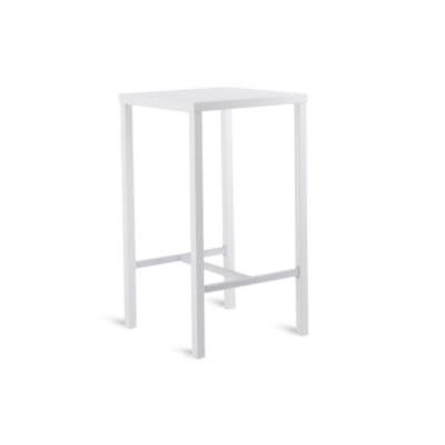 Esstisch Conrad quadratisch 60 x 60 cm Weiß