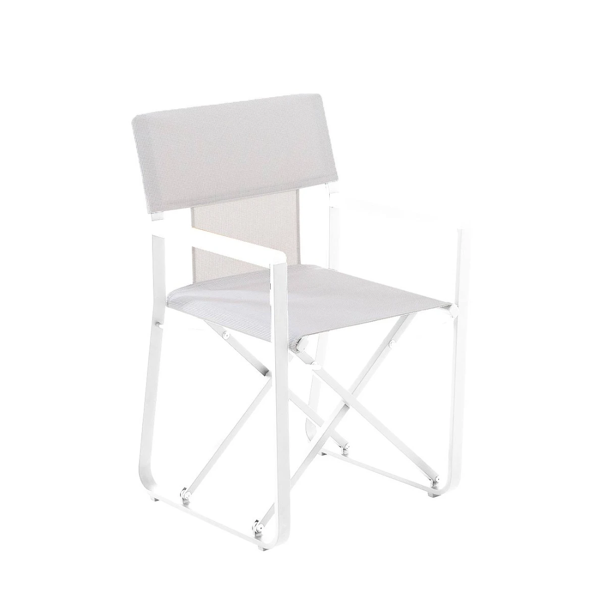 Toile blanc chanvre pour fauteuil Cosette