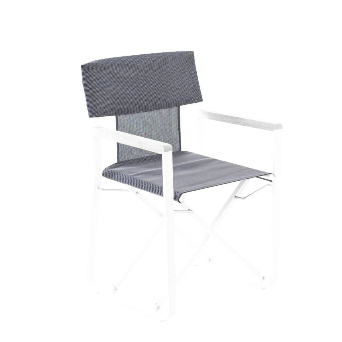 Bespannung brown Armstuhl (Polyvinyl 60% - Polyester 40%) Cosette