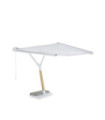 Ombrellone Salento manuale 300 x 250 cm struttura laterale colore bianco