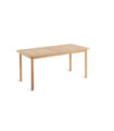 Rectangular table Pevero by Unopiù