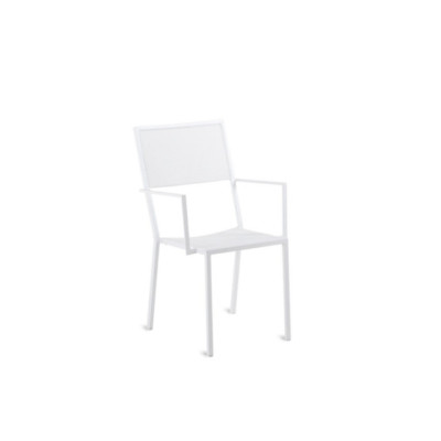 Unopiù iron stacking armchair Conrad - Iron Stacking Garden Furniture