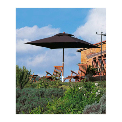 Rechteckiger Sonnenschirm 300 x 400 cm Lipari von Unopiù Kaffeefarben