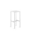 Sgabello bianco Conrad Unopiù cm 32 x 32 h 78