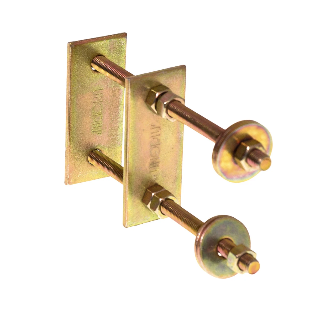 Staffa a ringhiera per fissaggio pilastri 