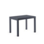 Unopiù Table Conrad rectangulaire extensible 100 x 70 cm colour graphite