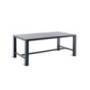 Unopiù Table Conrad rectangulaire extensible 180 x 93 cm colour graphite