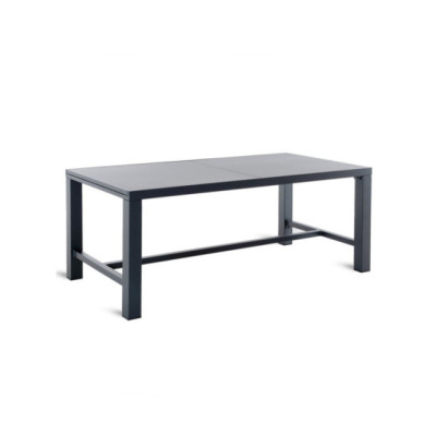 Tavolo Conrad Unopiù rettangolare allungabile 280 cm colore grafite