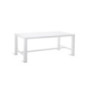 Tavolo Conrad Unopiù rettangolare allungabile 180 x 93 cm colore bianco