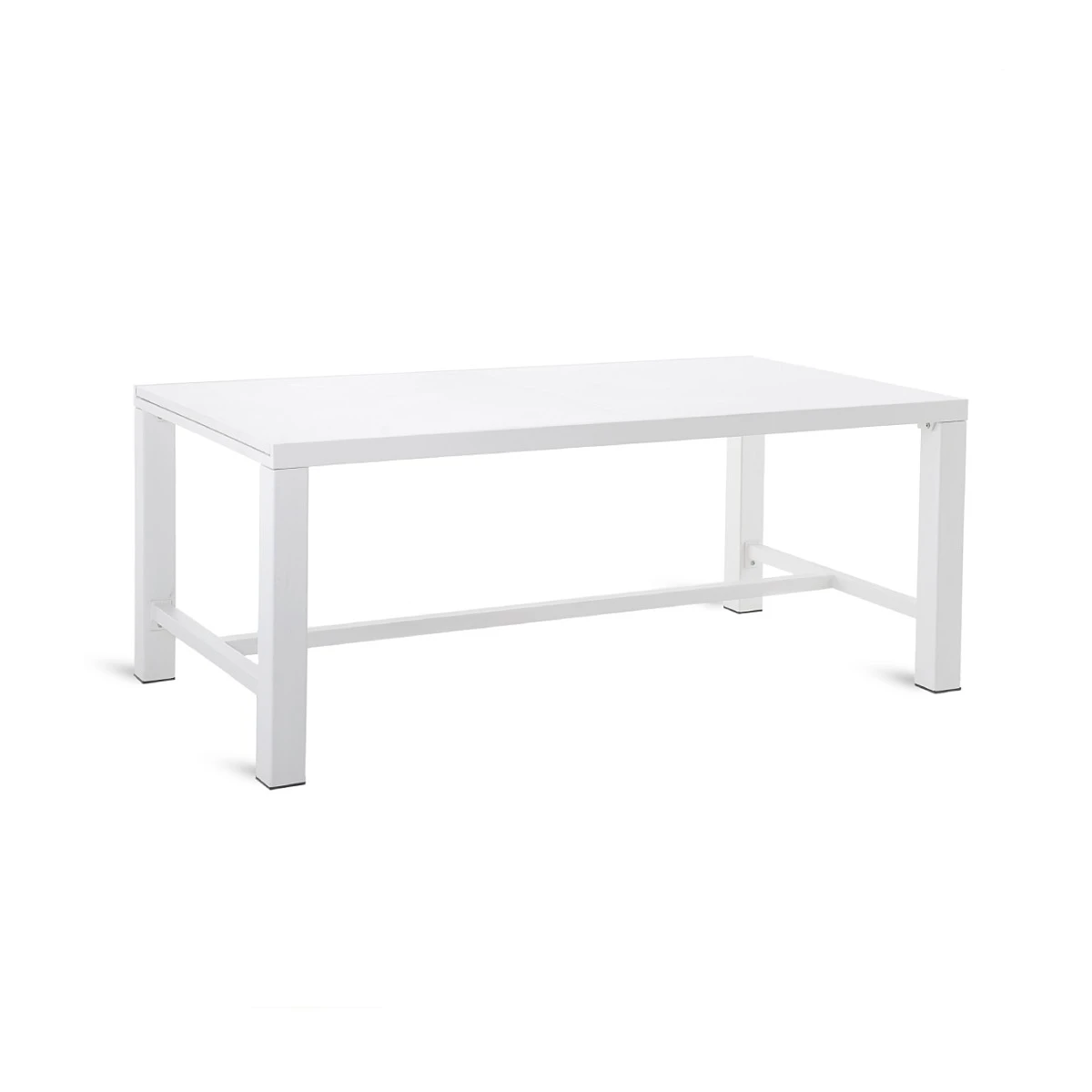 Unopiù Table Conrad rectangulaire extensible 180 x 93 cm colour white