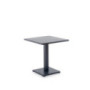 Unopiù Table square Conrad 70 x 70 H 75 cm coulor graphite