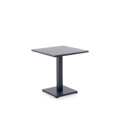 Unopiù Table square Conrad 70 x 70 H 75 cm coulor graphite
