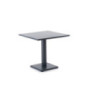 Unopiù Table square Conrad 80 x 80 H 75 cm coulor graphite