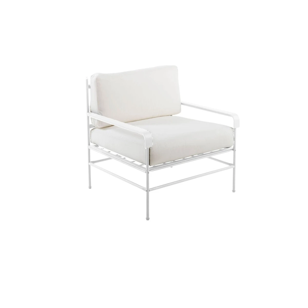 Polster abziehbar aus 100%  Acrylstoff in der Farbe Latte