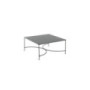 Unopiù Toscana square coffee table – Square Graphite Iron