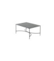 Unopiù Toscana rectangular coffee table in iron 76 x 52 cm