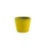 Vaso in grès smaltato Ø 40 colore giallo