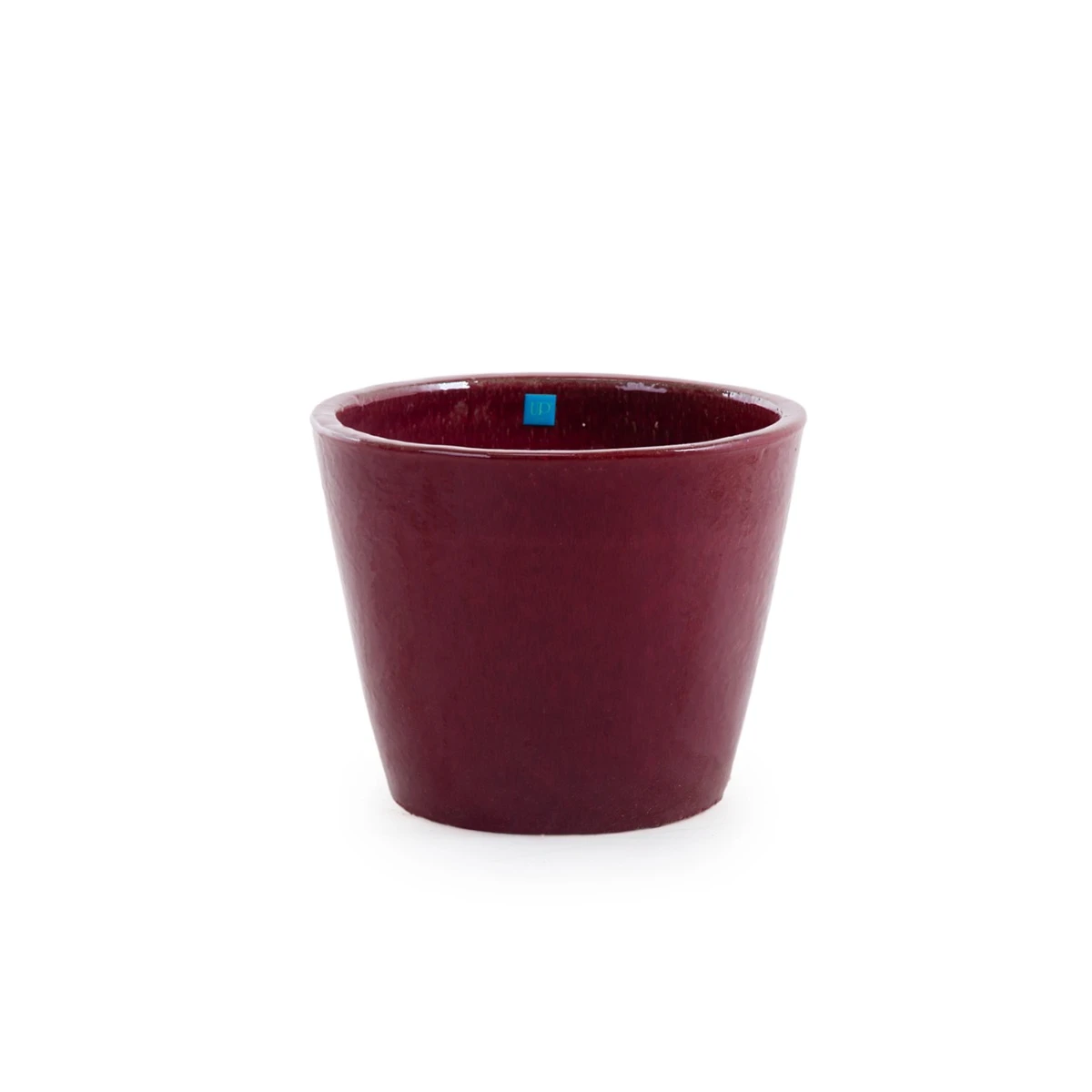 Pot en grès émaillé Ø 40 Prune