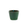 Vaso in grès smaltato Ø 40 colore verde oliva