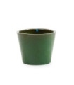 Vaso in grès Ø 50 verde oliva