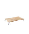 Tavolo basso rettangolare Welcome in teak