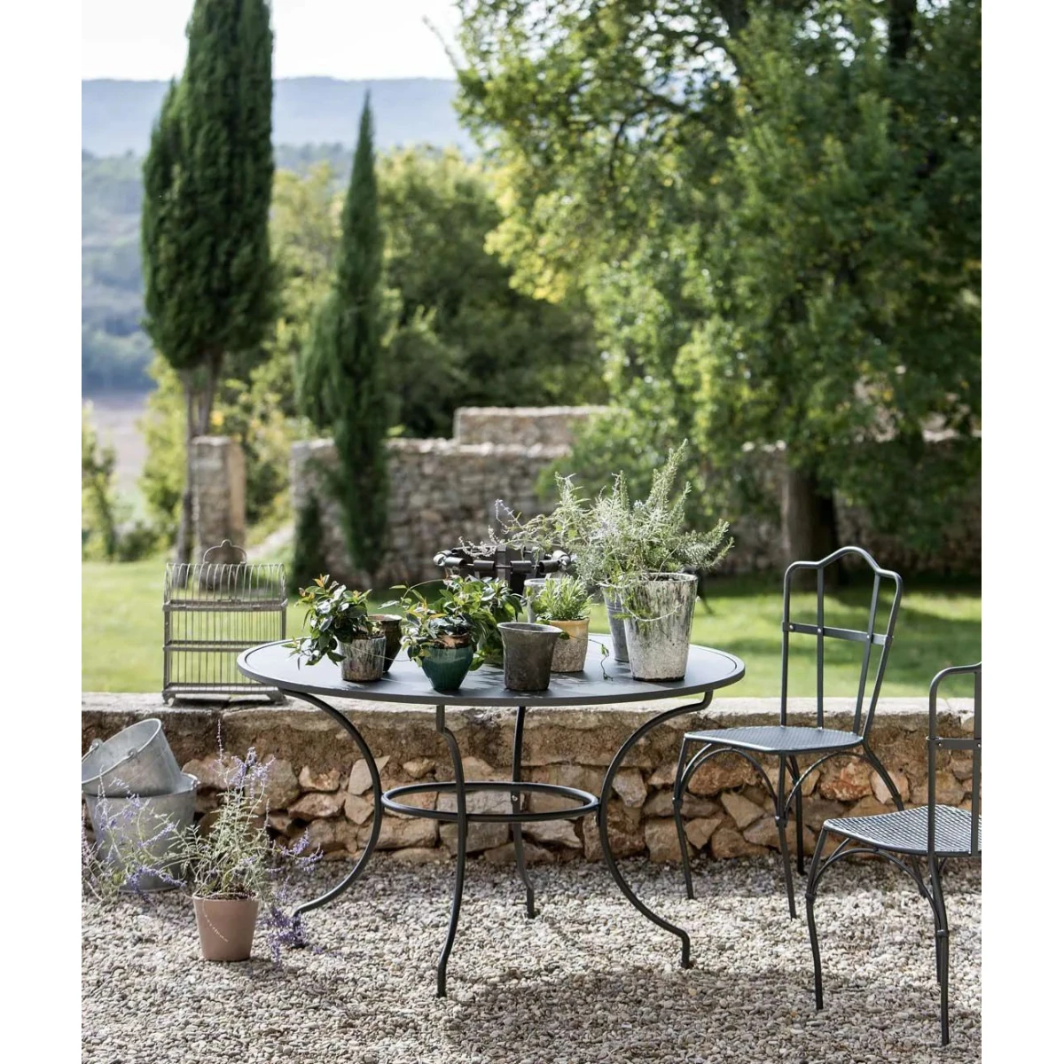 Unopiù Toscana Ø 125cm – Runder Gartentisch