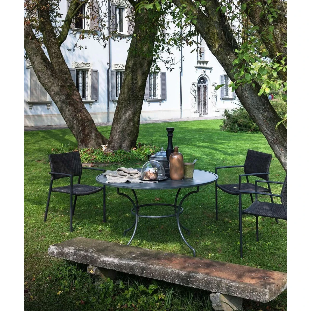 Unopiù Toscana round table Ø 125 cm – Round garden table