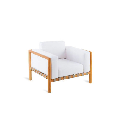 Poltrona Pevero in Teak di Unopiù - Eleganza e Comfort
