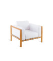 Poltrona in teak Pevero di Unopiù