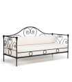 Sofa in wrought iron Aurora by Unopiù without seat cushion