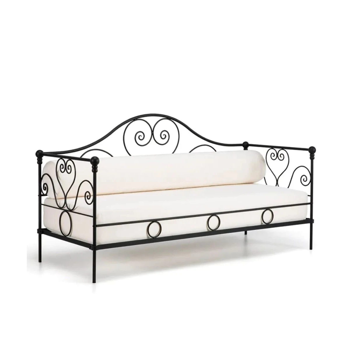 Elegantes Unopiù Aurora Sofa aus Schmiedeeisen, ohne Polster