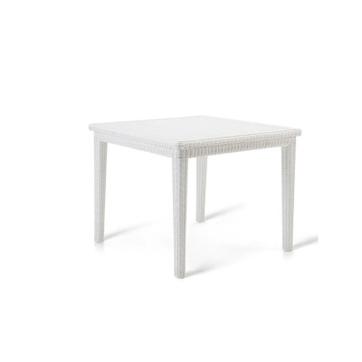 Tavolo Agorà quadrato di WaProLace bianco