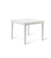 Table Agorà carrée en WaProLace blanc