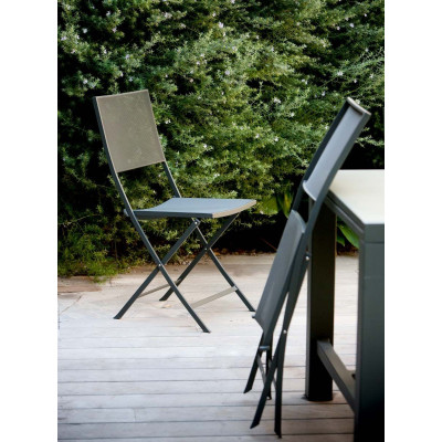 Unopiù Chair folding Conrad colour graphite