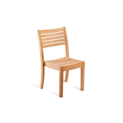 Unopiù Sedia Chelsea impilabile di teak